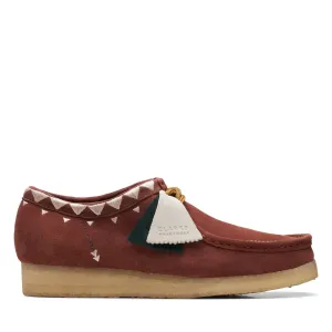 Clarks Originals Wallabee Low Men's Red Suede 26168847