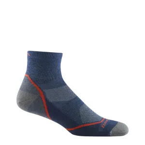 Light Hiker Quarter Lightweight Hiking Sock - Denim