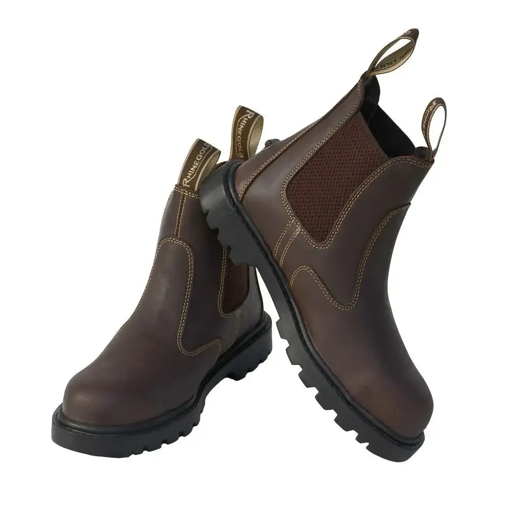 Rhinegold Nero Steel Toe Cap Boots
