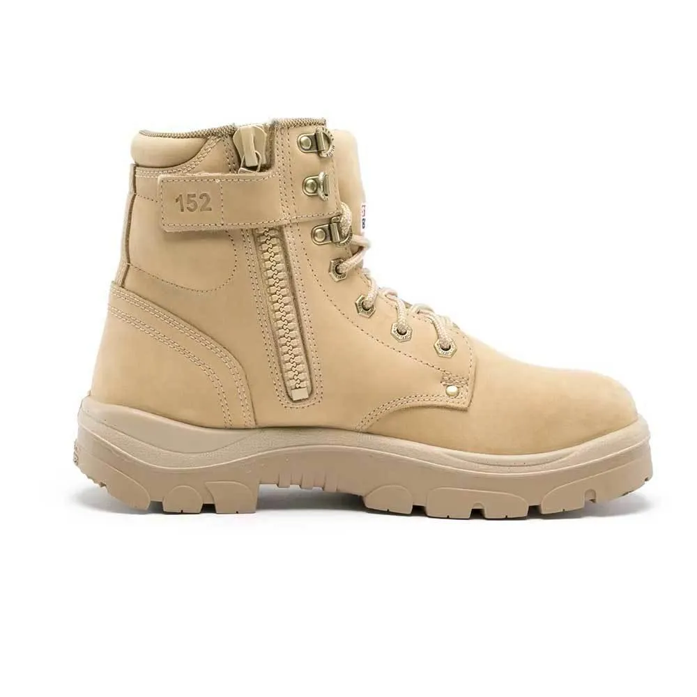 Steel Blue Argyle Zip Work Boots 312152 - Sand