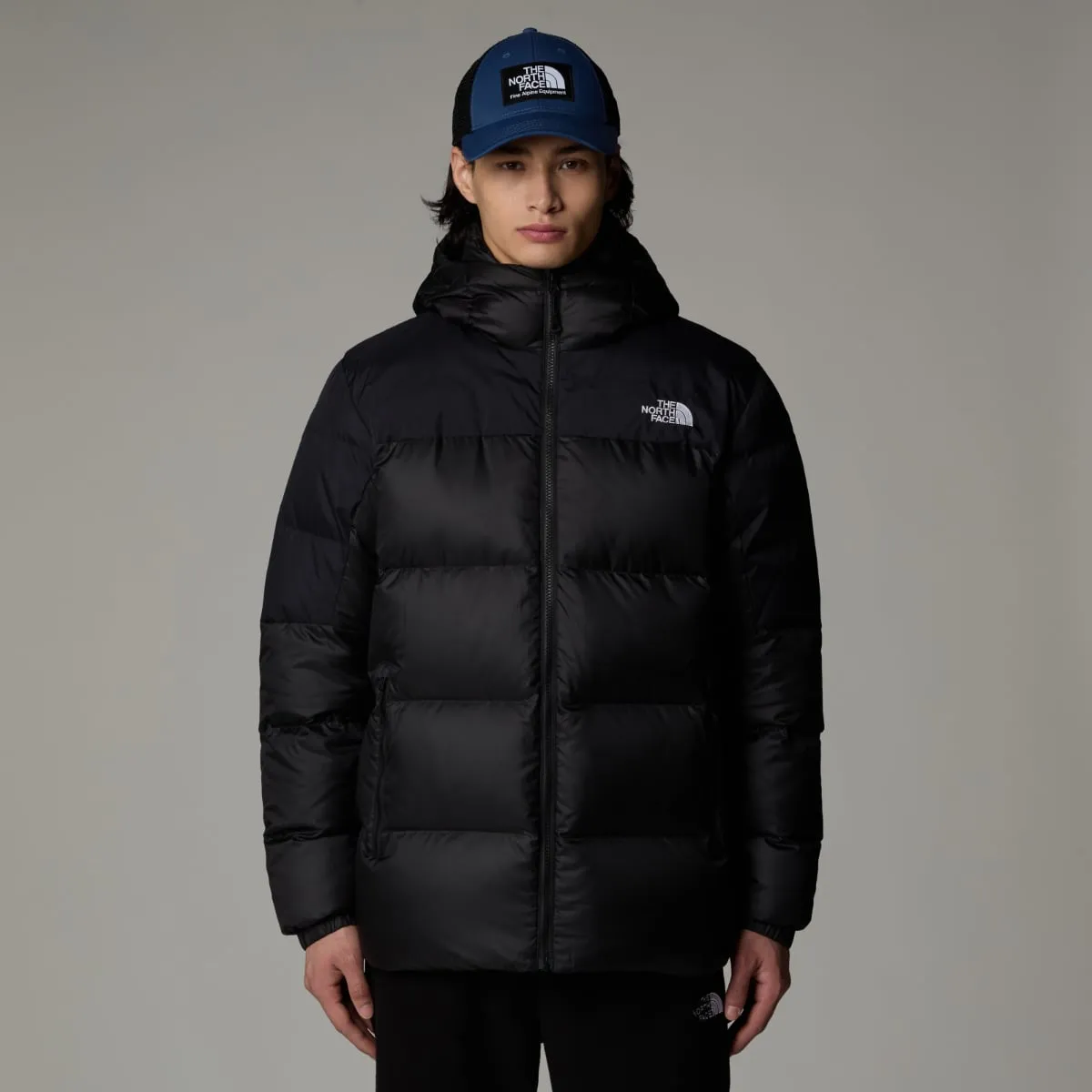 The North Face Diablo Down 2.0 Insulated Men's HOODIE Jacket | TNF Black Heather