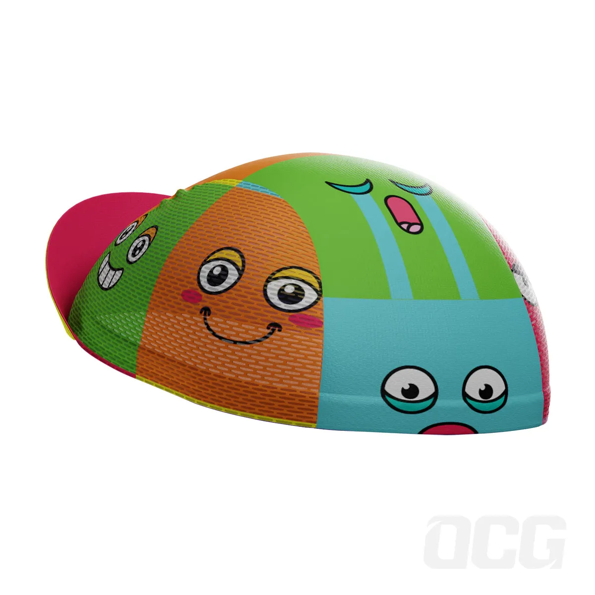Unisex Emoji Fever Quick Dry Cycling Cap